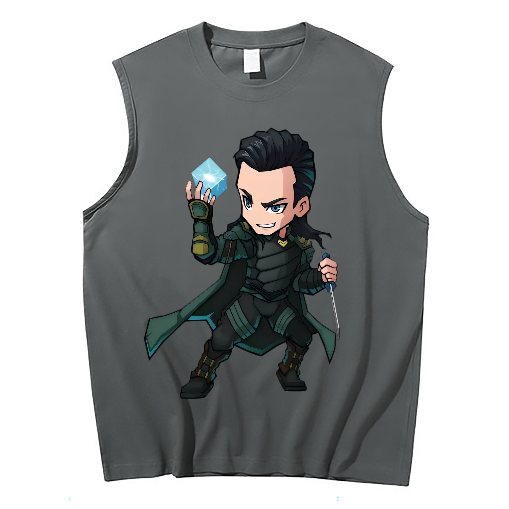 （画像用） アベンジャーズ The Avengers コットン100％タンクトップ（フロントプリント）